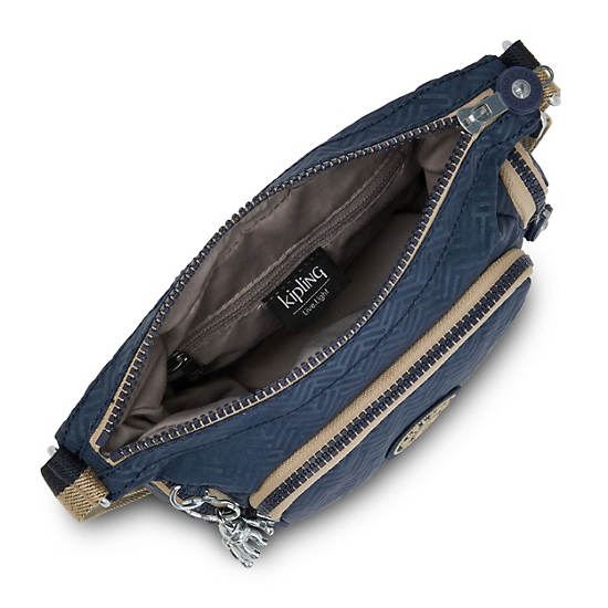 Sacs Crossbody Kipling Gabbie Mini Printed Bleu | FR 2091DF